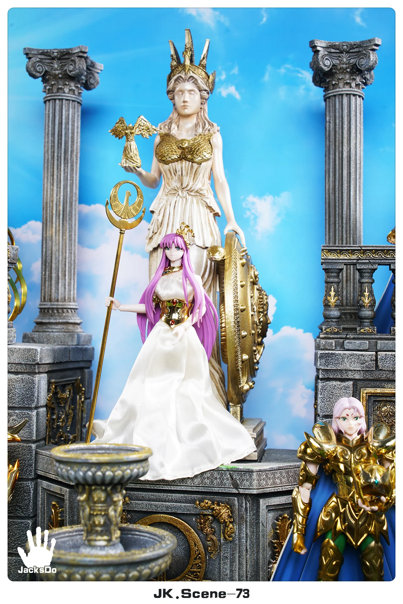 JacksDo Saint Seiya Myth Cloth EX Atena/Athena Santuário/Sanctuary