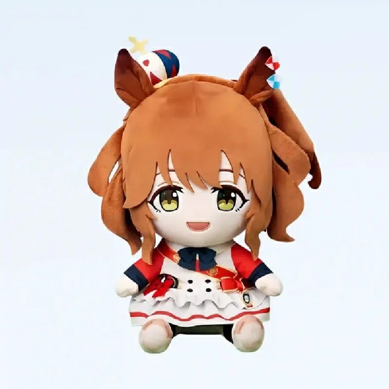 New Anime Pretty Derby Aston Machan Plush Doll Soft Stuffed Cartoon Figure Collectible Plushie Toy For Game Fans Home Decor