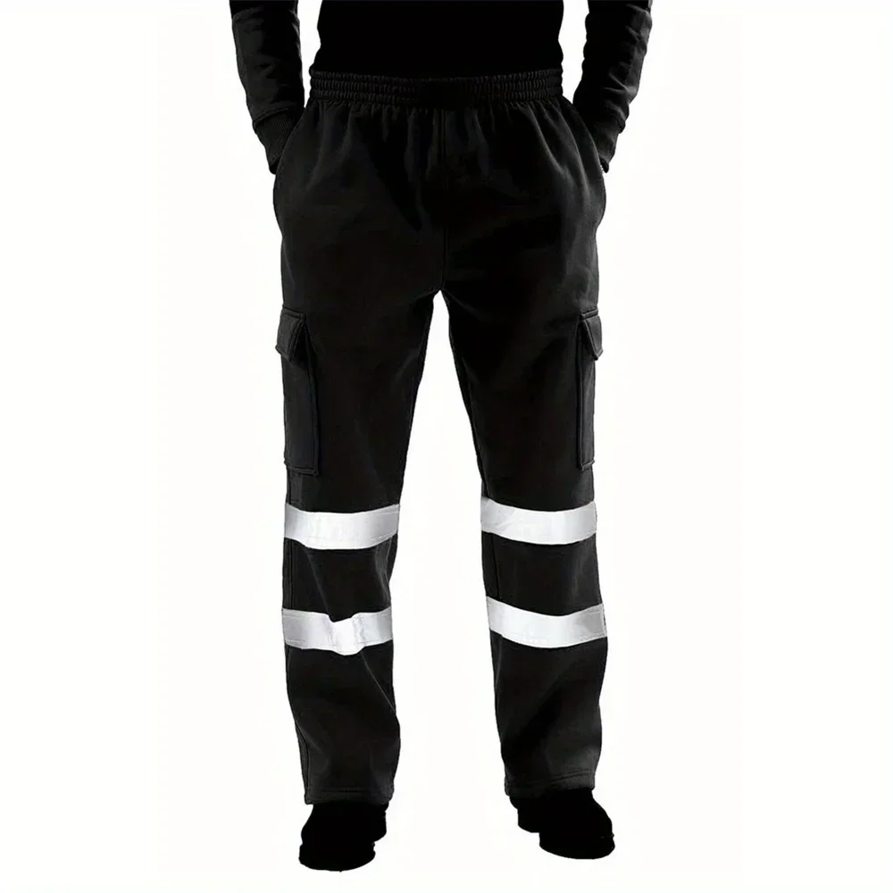 Men's Reflective Strip Sanitation Uniforms Men's Reflective Raincoats Reflective Safety Equipment