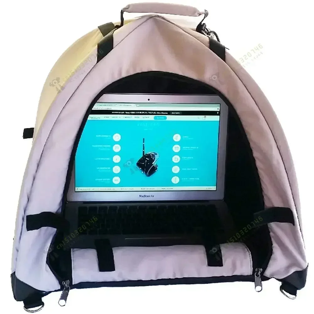 

Laptop Outdoor Sunshade Tent Laptop Sunshade Privacy Protection Cover Multifunctional Waterproof Foldable Laptop Sunshade