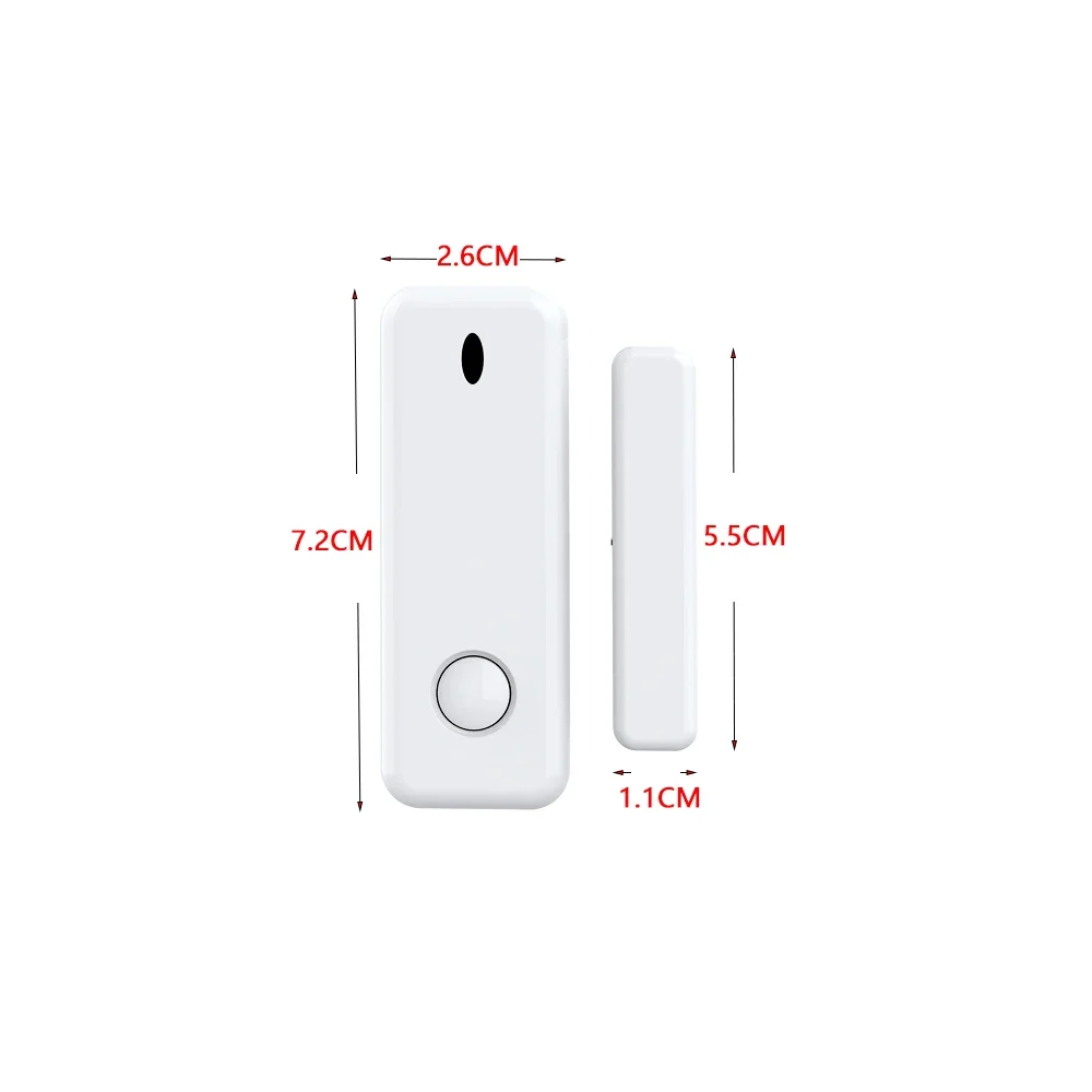Wireless Door Sensor Window Sensor 433 Home Anti Theft Safety Protection Suitable for Tuya Wifi Smart Life Alarms System