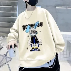 2023 Spring & Autumn New Boys Cartoon Print Casual Sweatshirts Children's O-Neck Personalized Versatile Pullover Kids Clothes