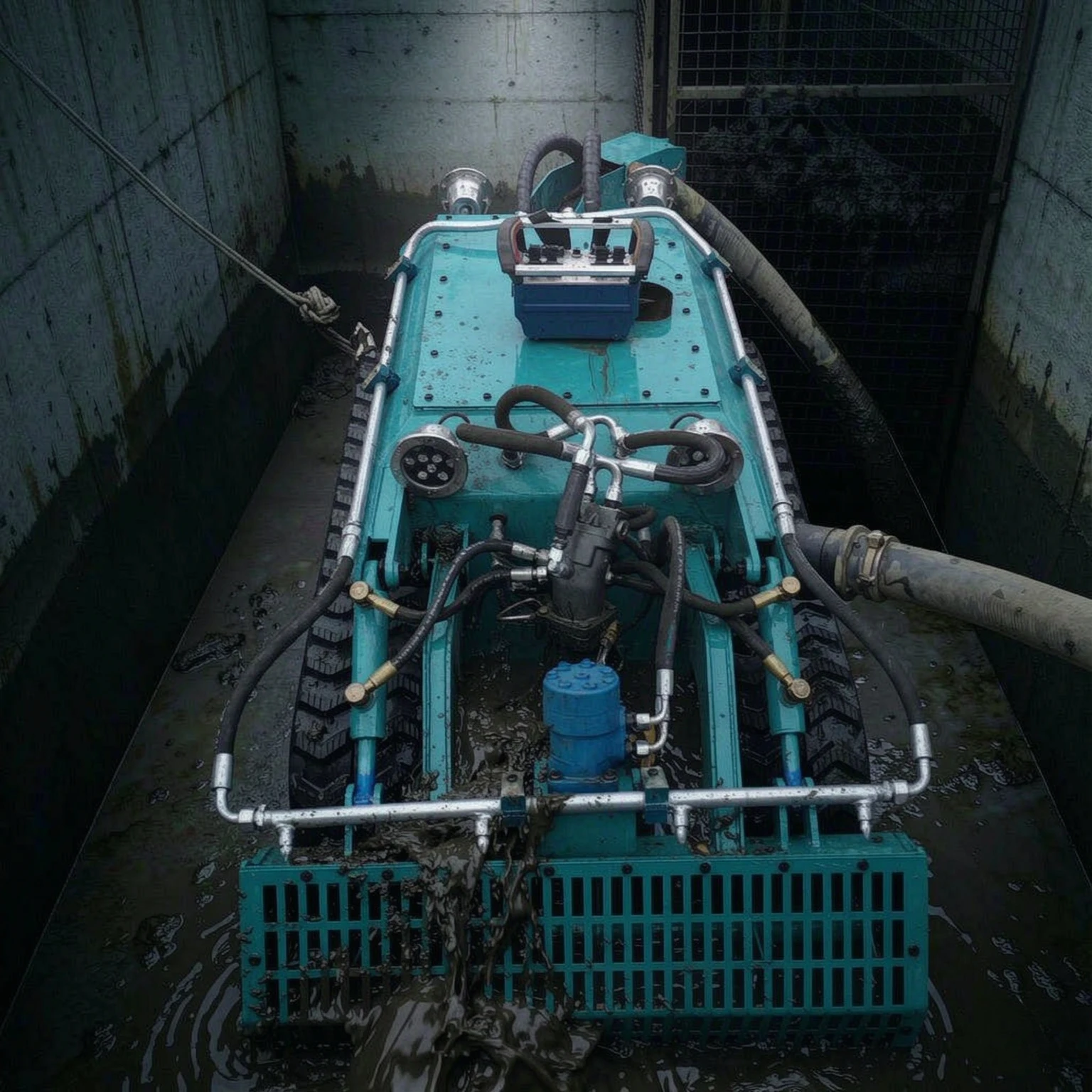 Underwater Cleaning Machine  Lake River Pond Dredging Machine Factory Price Remote Control Dredging Machine
