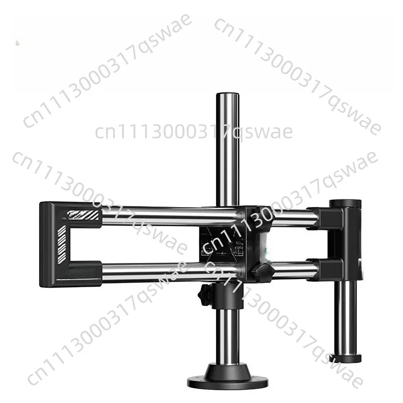 Microscope Swing Arm Stand Dual-Axis Universal Telescopic Bracket 360° Rotation Fixed Height Adjustable