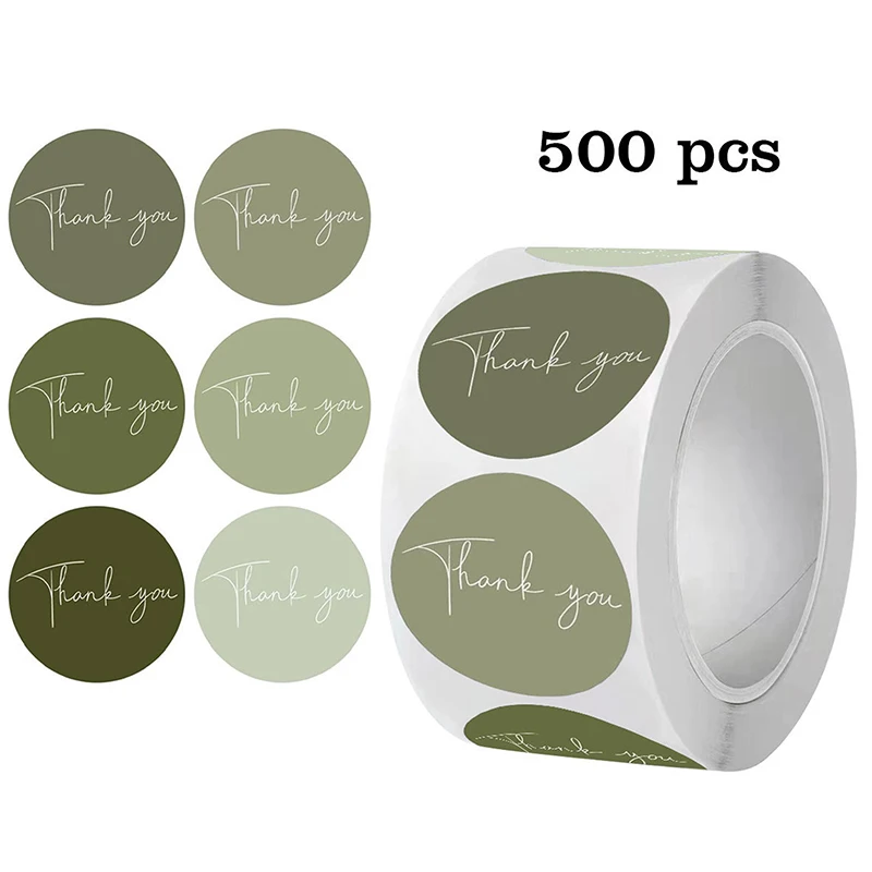 500 Pcs Thank You Stickers Cute Labels For Small Business Or Wedding Gift Decor Sticker Stationery Supplies