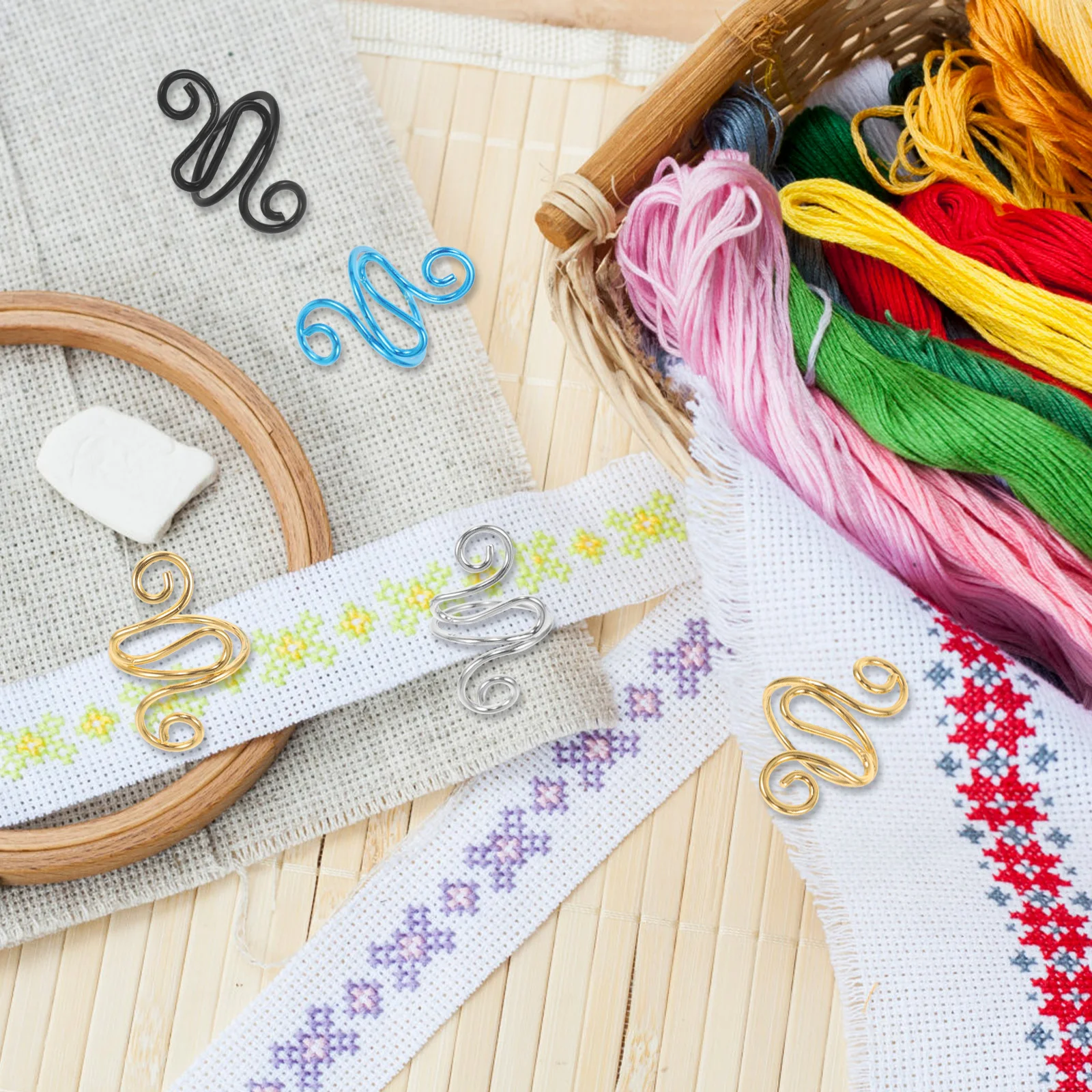 

Sweater Ring Knitting Rings for Yarn Crochet Tension Essentials Loops Hand-knitting Articles Supplies Hooks