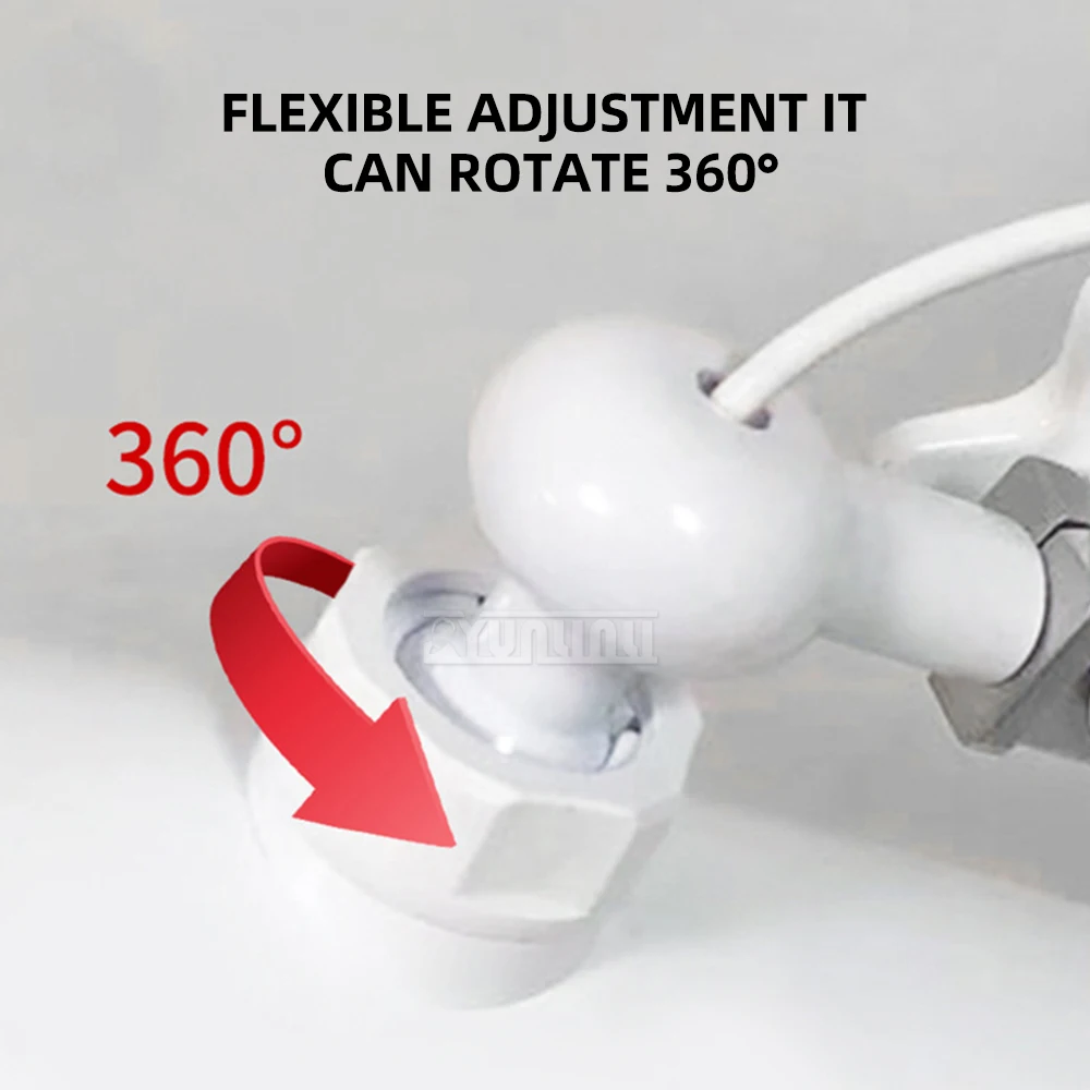 

Светодиодная лампа для защиты глаз с зажимом, складная полоса, мягкий свет, настольный холодный свет для чтения и учебы