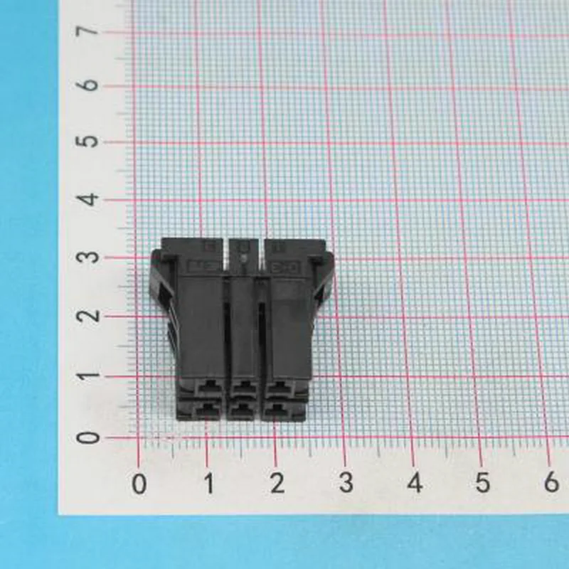 10PCS Original connector 3-178129-6 For Car Smart Electronic Devices Automobile 100% brand new 6P black female shell