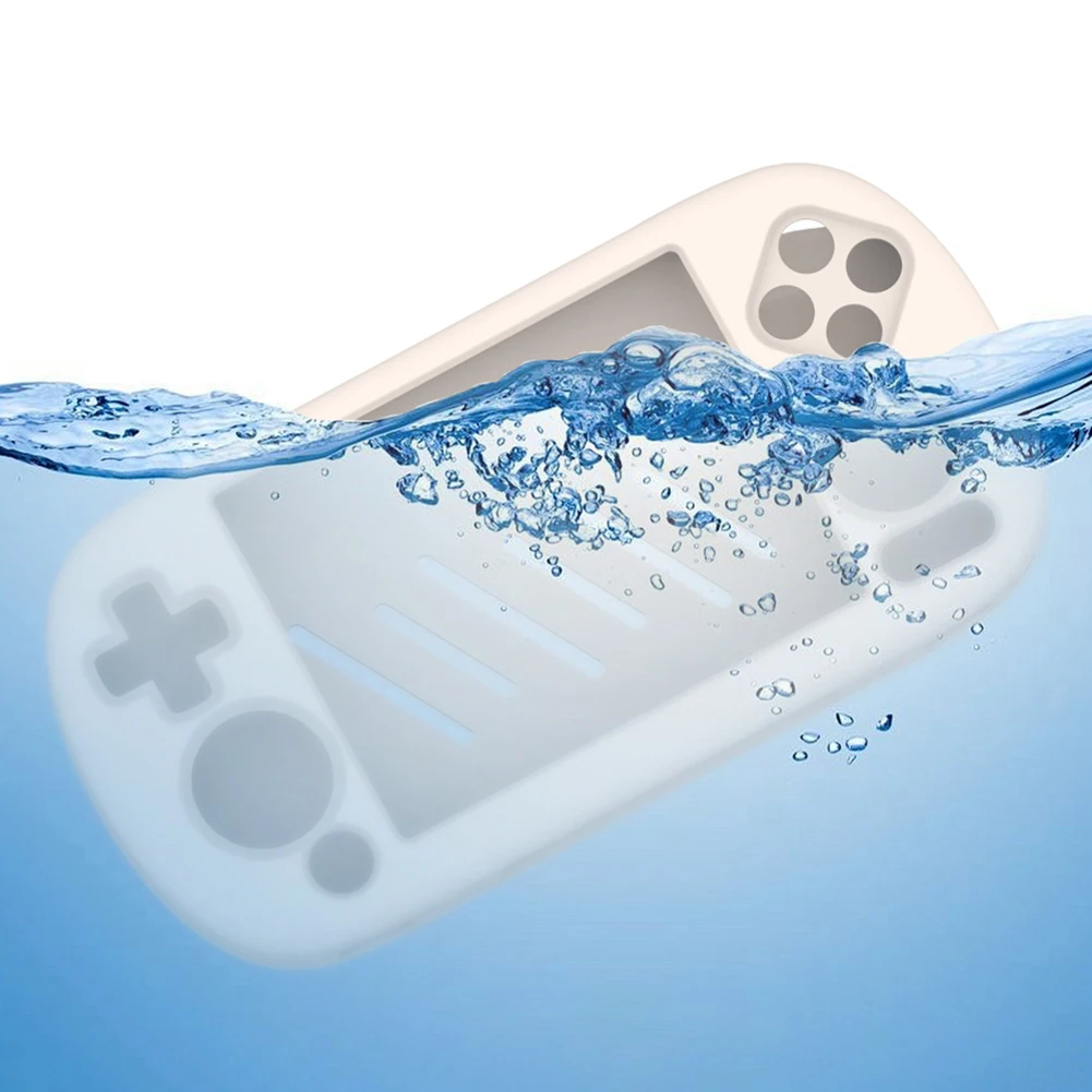 Silikonhülle Schutzhülle Anti-Scratch Soft Skin Cover Case mit Lanyard Protector Cover für ANBERNIC RG40XX H Spielekonsole