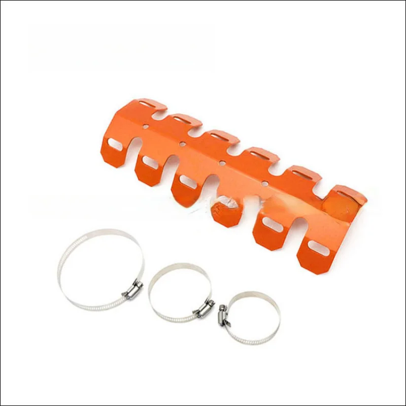 

Modified Motorcycle Dragon Bone Heat Sink Heat Shield Suitable for Yamaha Kawasaki Benelli Heat Shield