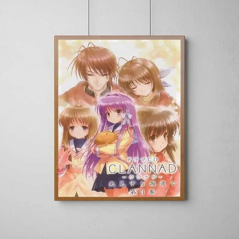 Anime Clannad Decoration Pictures Room Wall Art Canvas Painting Luxury Home Decor Decorative Paintings Poster Decorations Prints