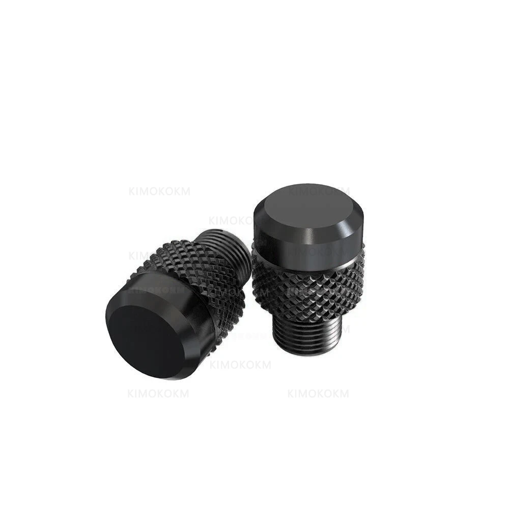 1Pair CNC Aluminum Mirror Hole Plug Screw M10X1.25 For YAMAHA Tenere 700 For BENELLI 502C 752S TRK 702 FOR HONDA ADV150 ADV 350