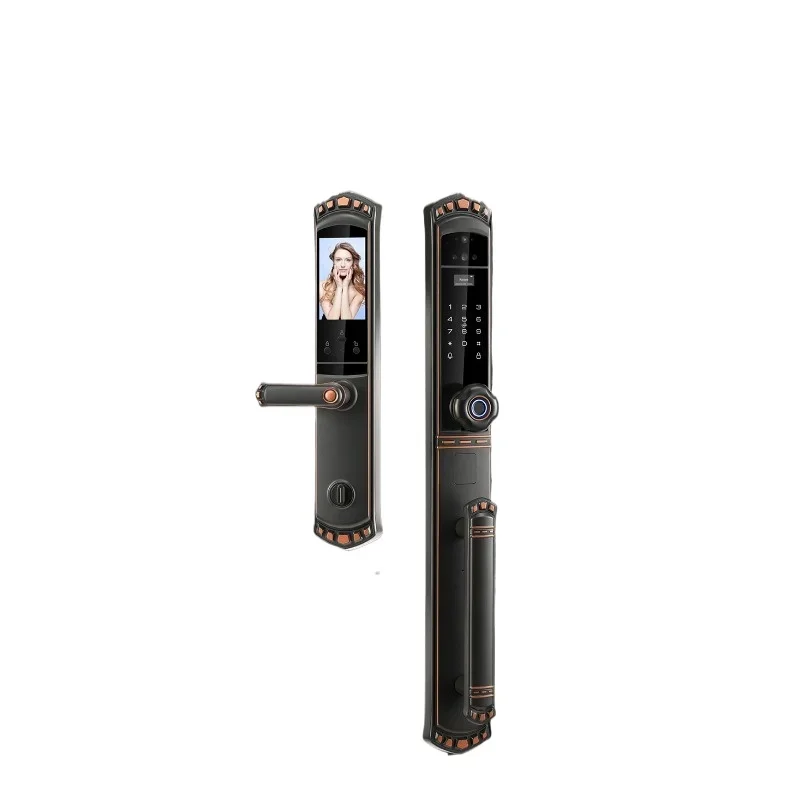 Villa waterproof smart lock, double door combination lock, metal door combination lock