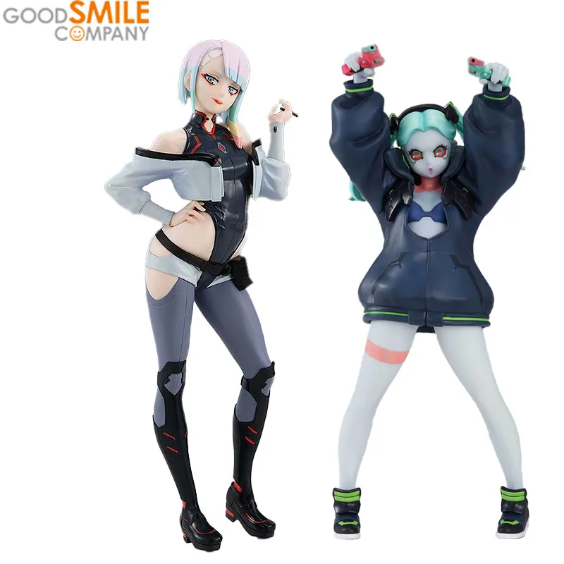 16-17cm GOOD SMILE COMPANY EDGERUNNERS  POP UP PARADE REBECCA  LUCY   in Stock Original Model Decoration Garage Kit