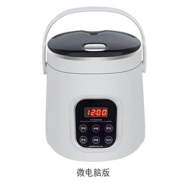 Durable 2L 12V 24V Dual Voltage Car Truck Rice Cooker 2026 Mini Electric Heating Pot for 2-3 Persons