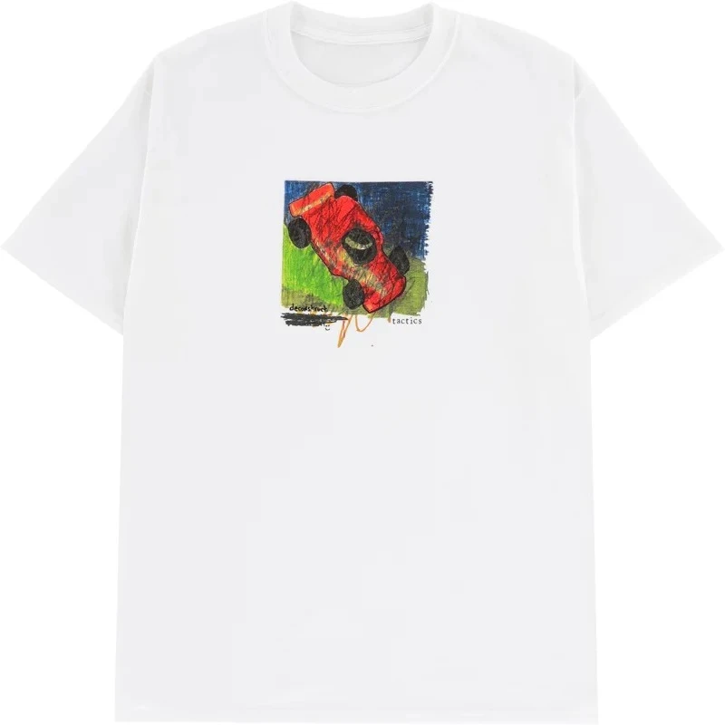 2026 Tactics Deconstruct T-Shirt Graphic Cotton T-shirt Unisex Summer Short Sleeve Fashion Brand Tee Luxury Casual Vintage Tees