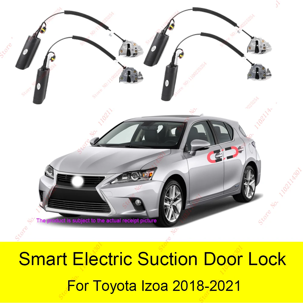 Smart Auto Electric Suction Door Lock for Toyota  IZOA  2018-2021 Automatic Soft Close Super Silence Car Vehicle Door