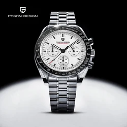 Relojes PAGANI DESIGN Moon para hombre, reloj de cuarzo automático de lujo para hombre, cronógrafo, reloj deportivo resistente al agua, reloj de pulsera para hombre