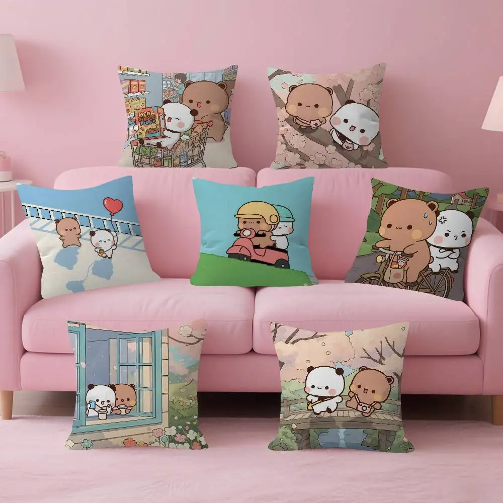 Cartoon Bubu And Dudu   pillow cover sofa cushion cover home