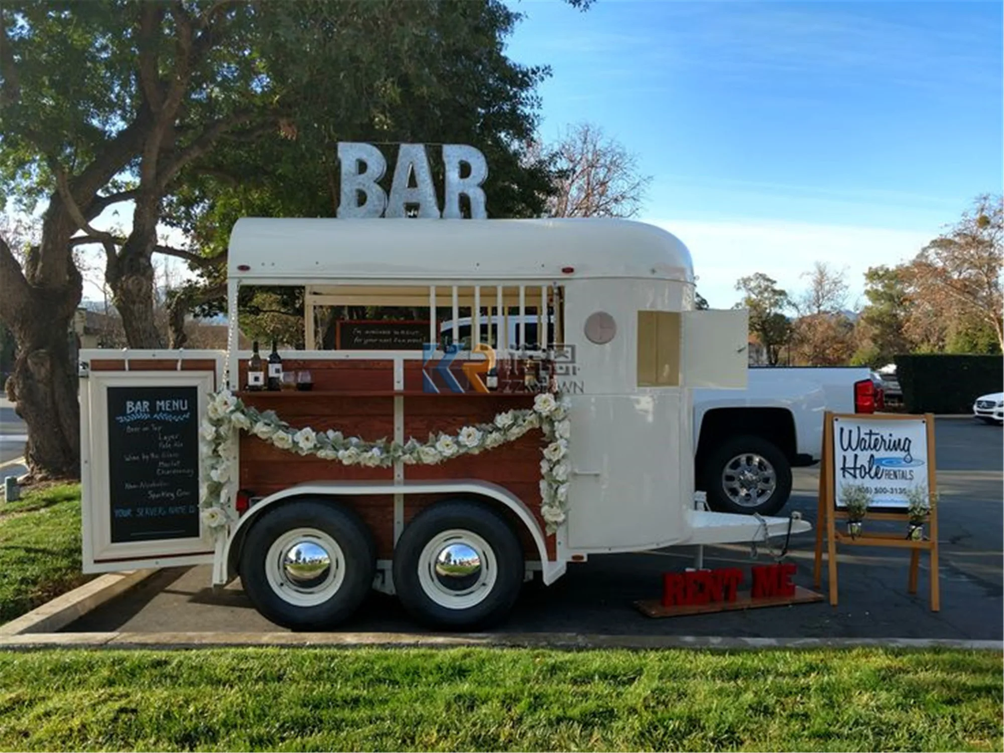 Carrito de comida de helado personalizado Vintage, Camper, caravana, Pizza, horno, pastel, postre, comida de caramelo, camión, remolque de caballo, Bar móvil, carrito de café
