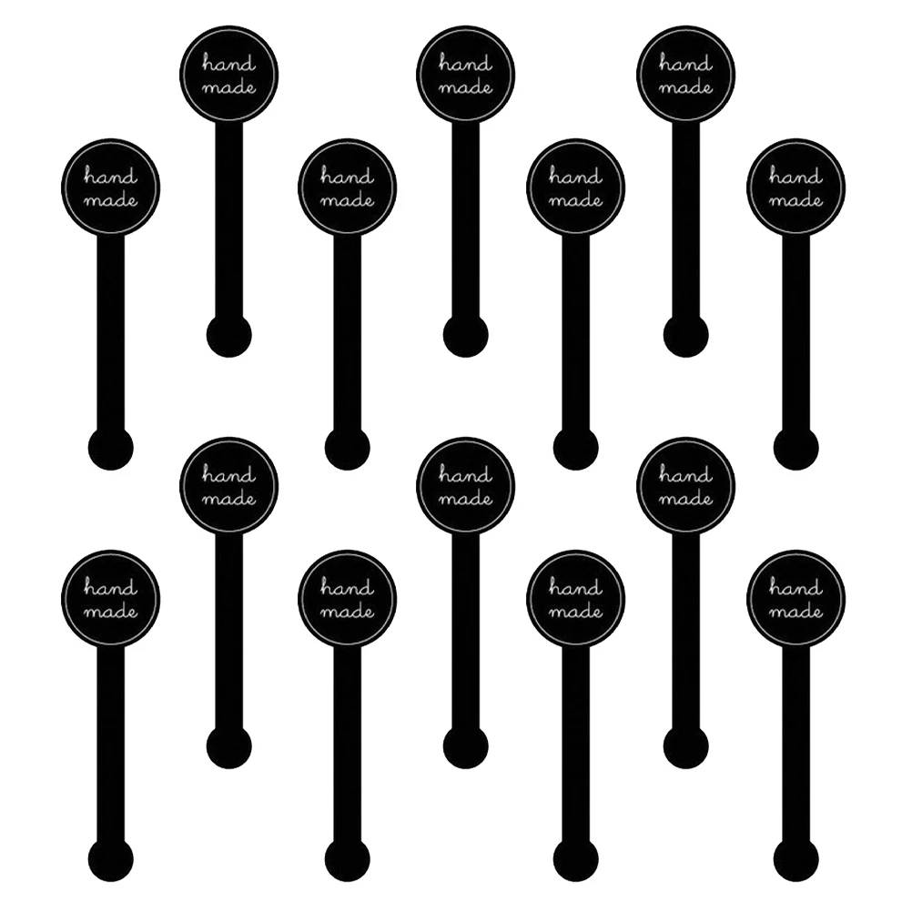 

200 Pcs Stickers Practical Food Packaging Chocolate Gift H made Labels Bakery Seal Sticker Baking Decals Envelopes