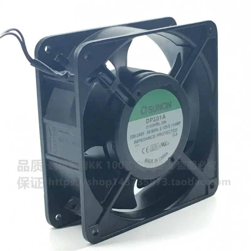 for SUNON DP201A DP203A 2123XBL HBL XSL HSL T.GN 12cm Cabinet Fan 220V Cooling Blower