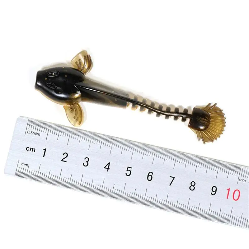 1/10 шт., бионическая приманка, мягкая приманка, плоский хвост, мягкий червь, 6,5 см/9 см, рыбная мягкая рыба, имитация гигантской саламандры, ложная приманка