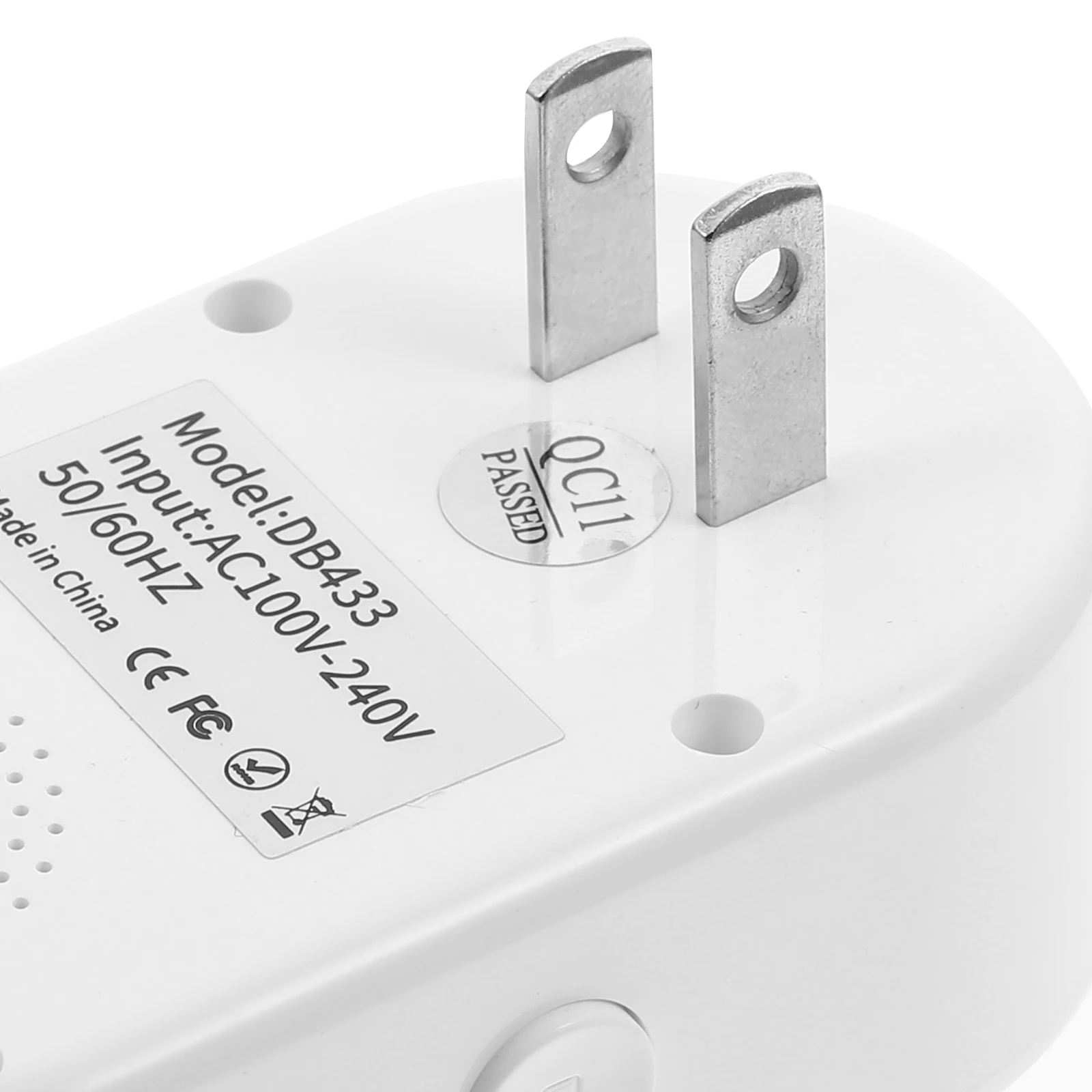 

Wireless Doorbell Receiver Indoor Chime Ringer White Home Bells Plug Low Power Long Range Door Chime Bell Sensor