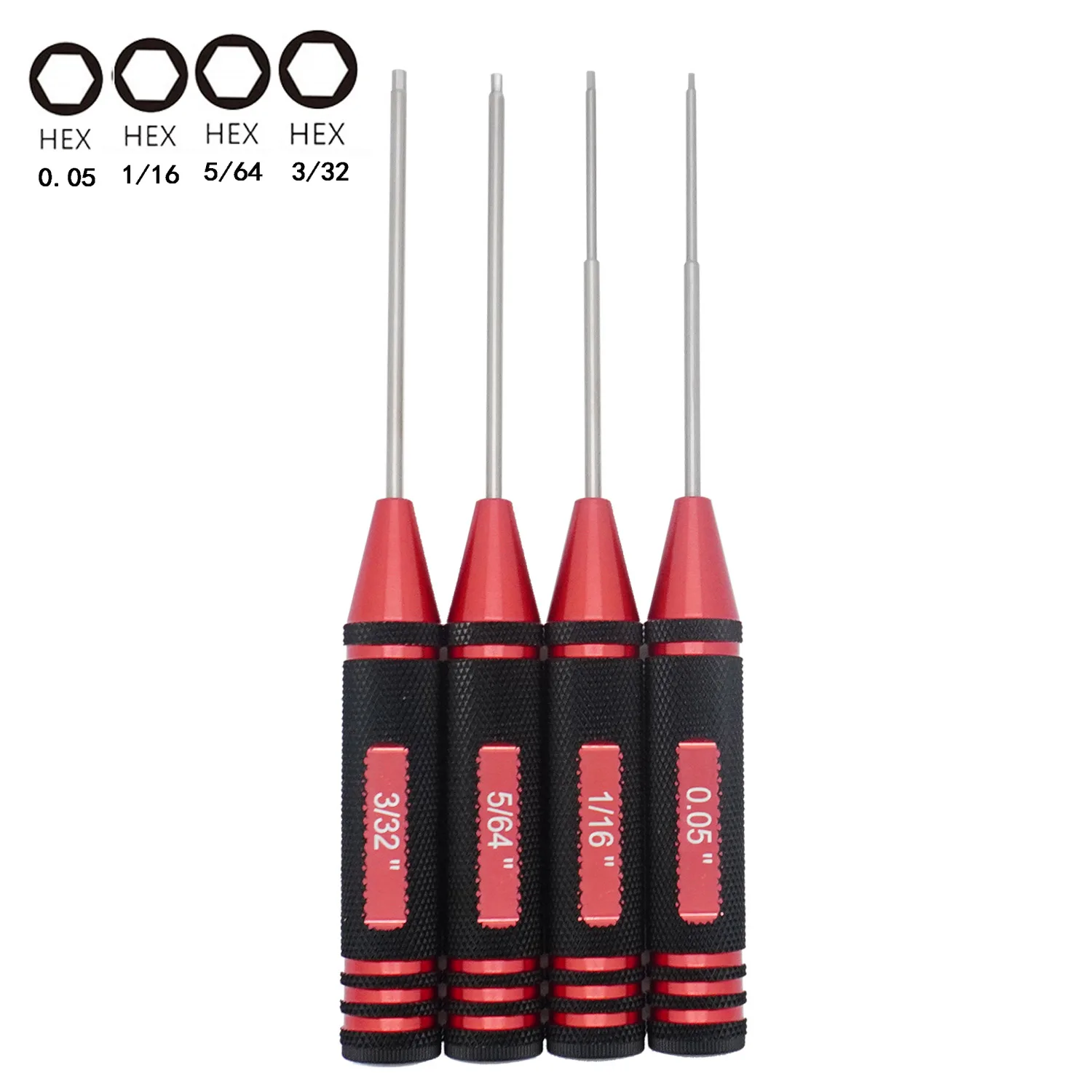 Newest YSIDO Official 4 In 1 Hexagon Socket Screwdriver Set Allen Driver for RC Car Boat Drone Iphone Repair