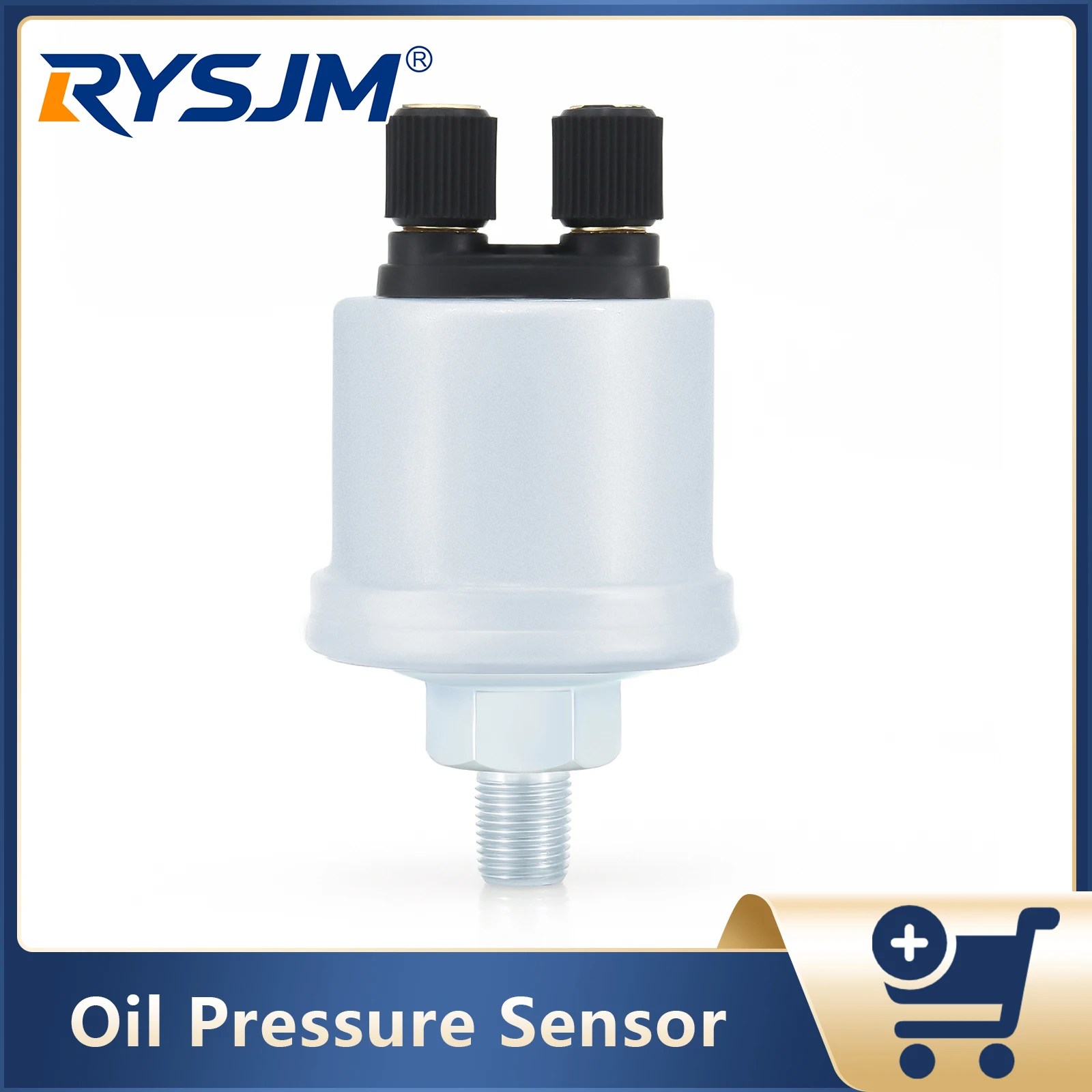 1PC Oil Pressure Sensor 0-5 Bar 1/8 NPT Oil Press Sensor For Oil Pressure Gauge Universal Sensor Car Auto Accessories