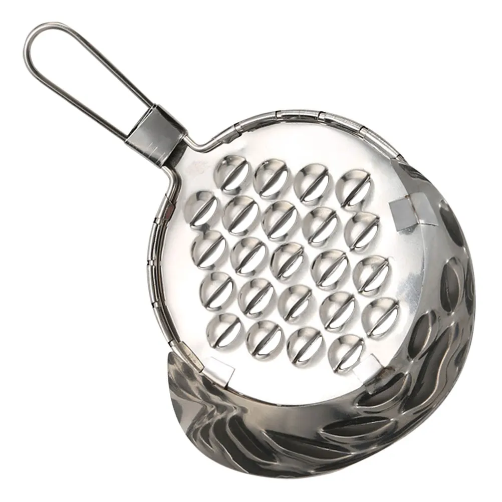 

1pc Stainless Steel Jelly Scraper Lightweight Portable Easy Clean Kitchen Tool Bean Jelly Veggie Fruit Scraper Pasta Meat Slicer