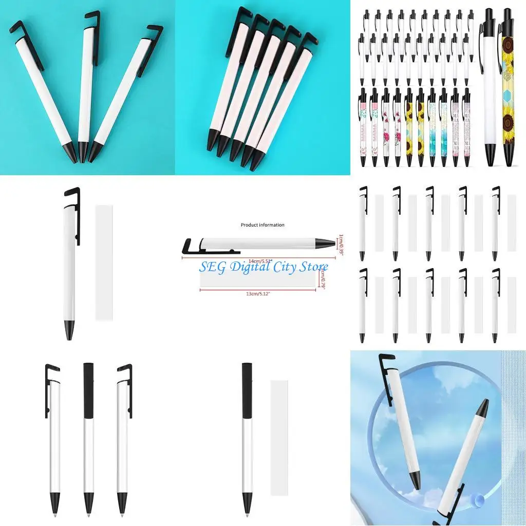 

U75B Выдвижная шариковая ручка с теплопередачей с термоусадочной пленкой, заготовка для сублимационной ручки для шариковых ручек