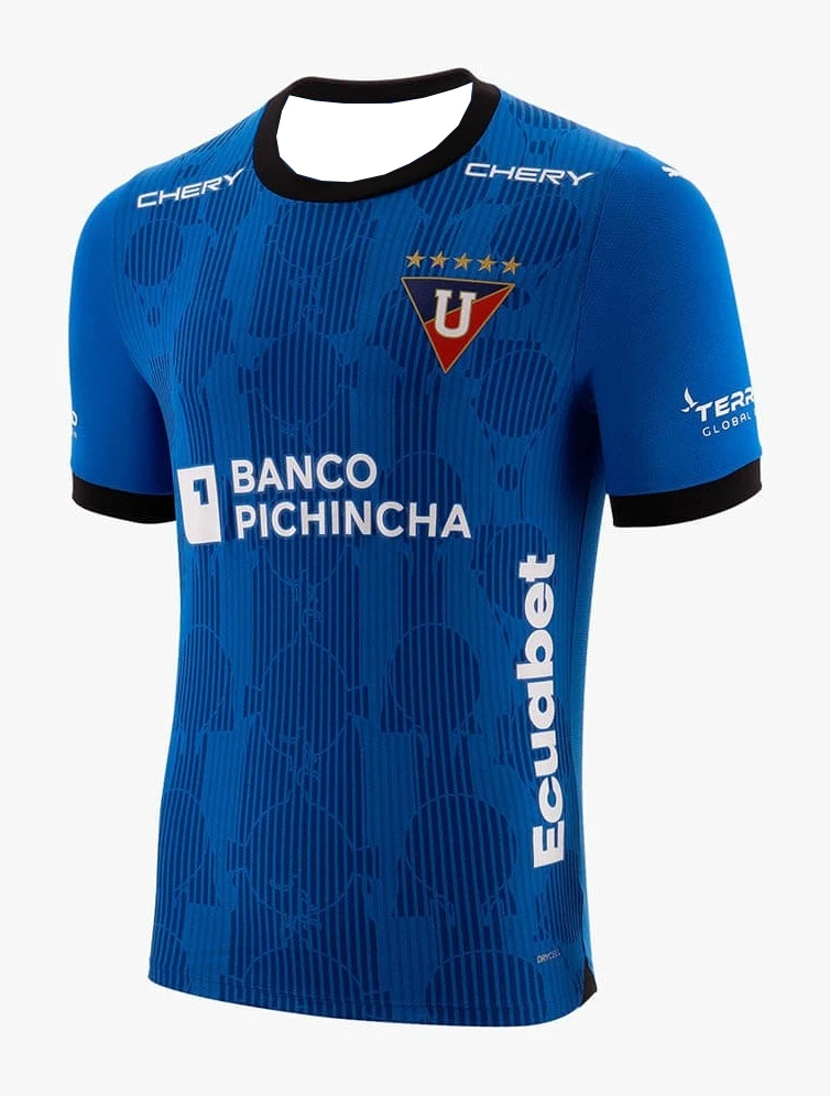 Retro 2026 Ecuador LDU Quito Style Soccer Jersey Short Sleeve Quick‑Dry T-shirt Ecuador Football Fan Uniform Family Kids Tees