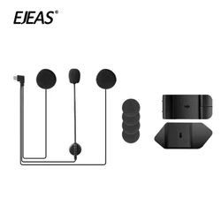 Type-C Earphone Microphone For EJEAS V6 Pro V4 plus Clips For All EJEAS Motorcycle Helmet Intercom Headset Accessories