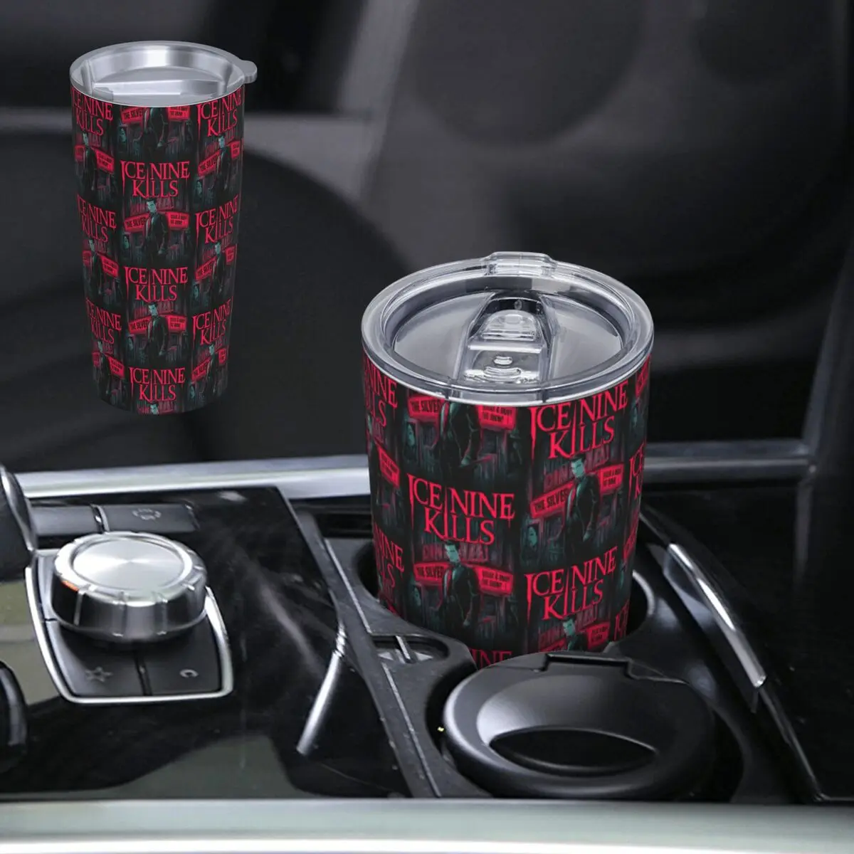 Ice Nine Kills The Silver Scream By Grave Stainless Steel Tumbler Vacuum Insulated Mugs Thermal Cold Cup Straws With Lid 20oz