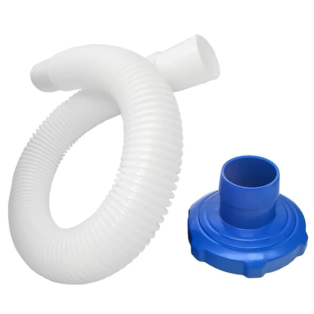 

Wall Mount Hose Adaptor with Hose Pool Skimmer Adapter Skimmer Hose Adapter for Intex Deluxe Maintenance Kit