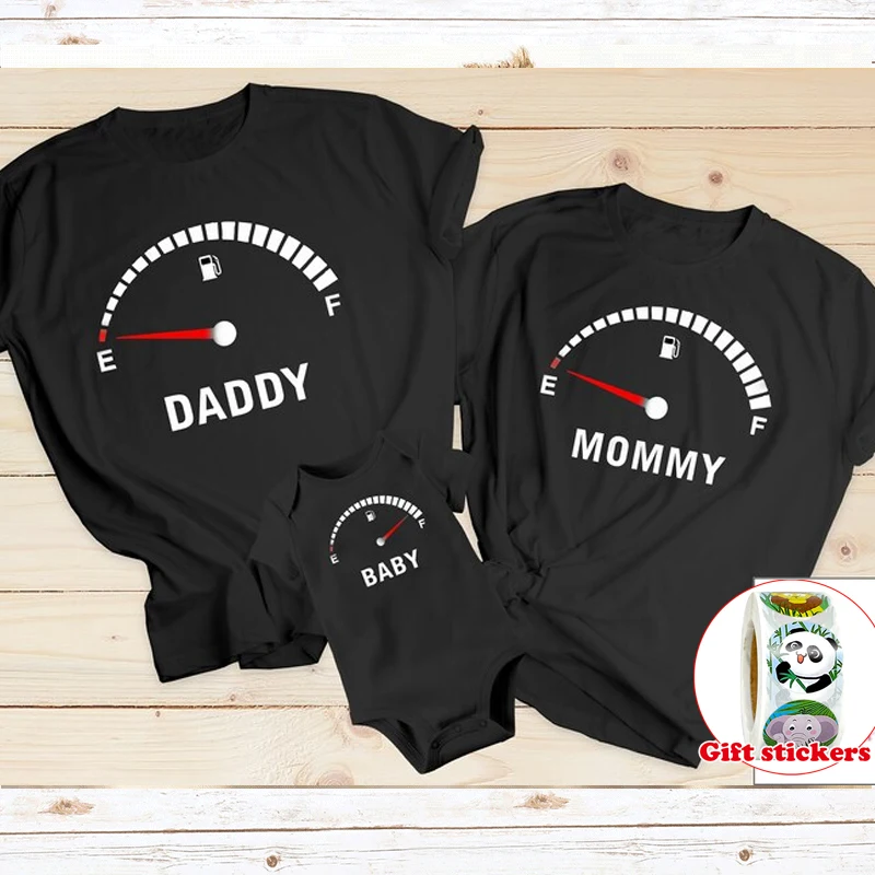 Matching Shirts for Family Outfits Short Sleeve T-shirt Matching Family Black T Shirts Set Matching Outfits Family T-shirt Ideas