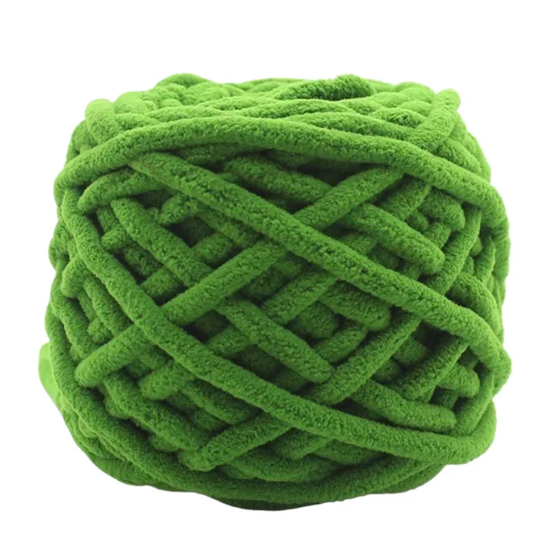 1 Stück 100 g Samt-Handstrickgarn Polyester Häkelgarn Strickschal Slipper Hutlinie Kissen Puppenhausschuhe Fäden 50 m 1968 Zoll – Detail 18