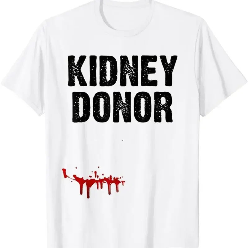 Kidney Donor Halloween Funny Surgery Recovery Get Well Joke T Shirt