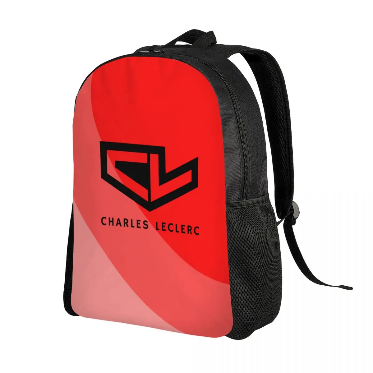 Custom LEC16 Racing Driver Rising Star Travel Backpack Men Women School Laptop Bookbag Motorsports College Student Daypack Bags