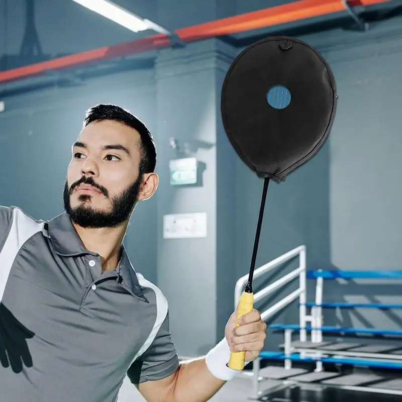 

1 шт., парусиновая ракетка для бадминтона, сопротивление, силовая тренировка, тренажер для укрепления запястья для пляжных соревнований, игровая практика