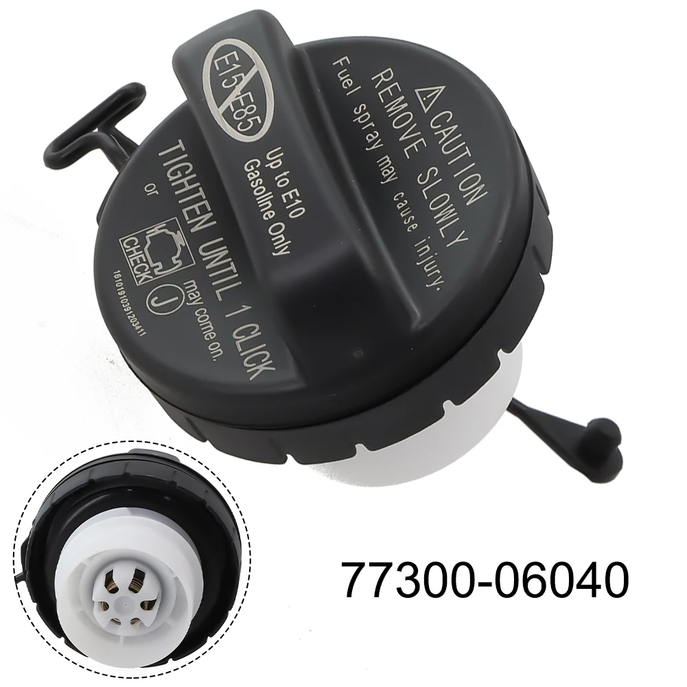 77300-06040 For Toyota For Camry Fuel Tank Gas Cap Lid Tether Threaded Style 2012 LFA 4.8L 2005-2006 For LS430 4.3L 2007-2012