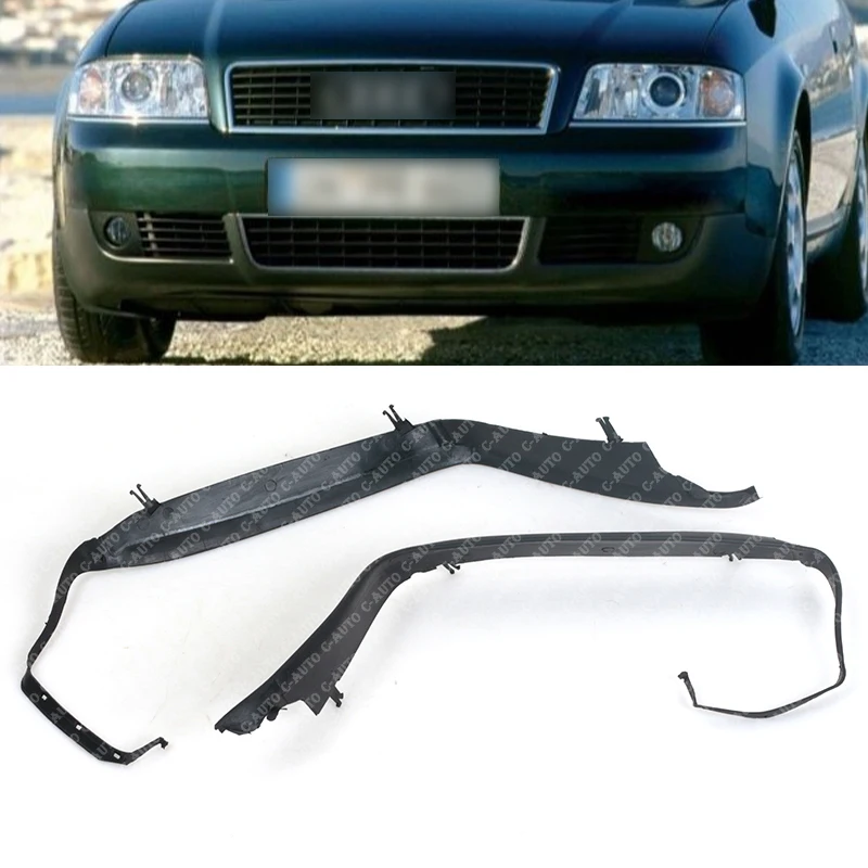 Car Headlight seal strip waterproof accessories under the headlights plastic For Audi A6 C5 1998-2002 4B0941191 4B0941192