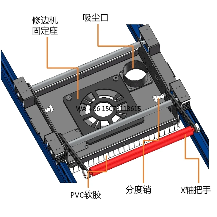 Twotrees RS-200 CNC Router Sled: 31x70 Inch Portable Wood Planing Machine for Flattening Live Edge Slabs & DIY Projects