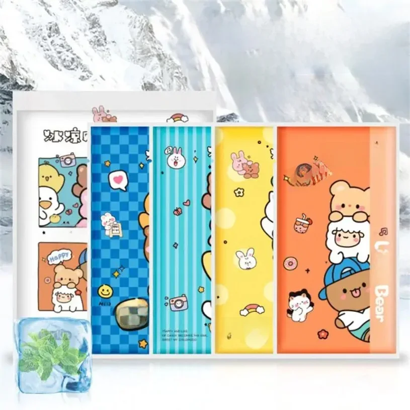 Refreshing Cold Compress Cooling Patch Effectively Outdoor Fatigue Sunstroke Lower Temperature Sticker Random Packaging