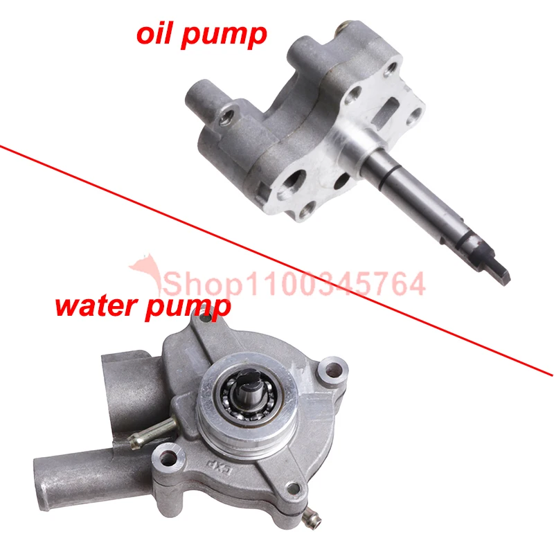 

CF Motorcycle Water Pump, Oil Pump Assembly Replacement Aluminum Alloy Spare Parts For CF188 X5 X6 CF500 ATV Auto Parts Car