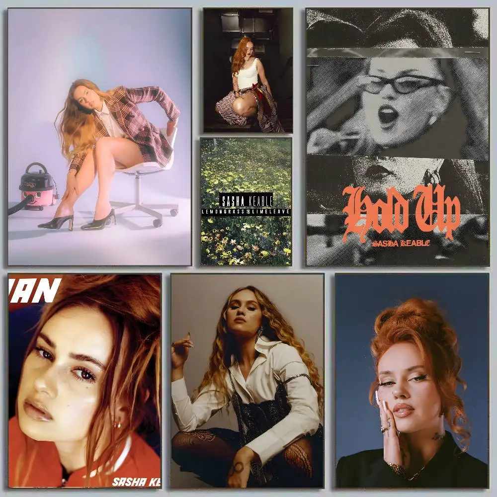 S-Sasha K-Keable ACTOR постер HD Art липкая стена водонепроницаемый дом гостиная спальня эстетическое украшение