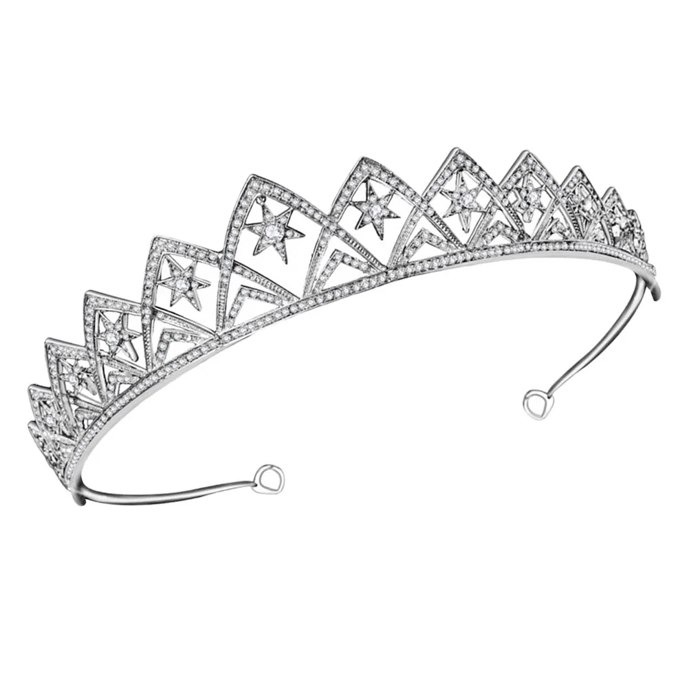 

Crown Bridal Headband Miss Headbands Bride Hair Accessories Alloy Wedding Party