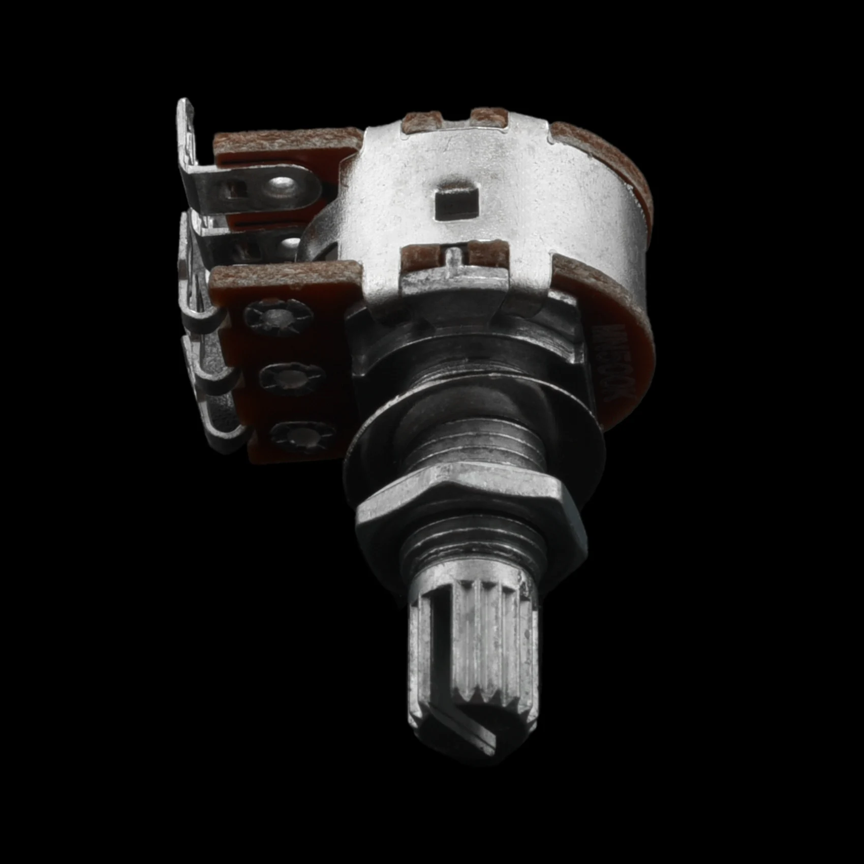 Speciale 1Pc MN500K Dual Blend Balans Potentiometer (POT) Gitaar Bas Volume Tone Control Schakelaar