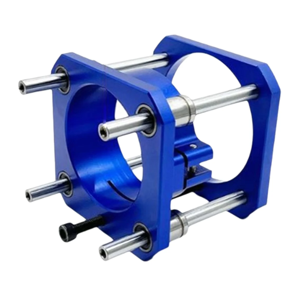 AA98 Aluminum Router Lift Stand for Motor Trimmer Woodworking Carving Laboratory Lift Stand Manual Adjustment Tool Set